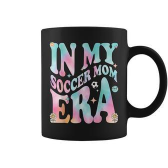 In My Soccer Mom Era Groovy Retro In My Soccer Mom Era Coffee Mug - Seseable