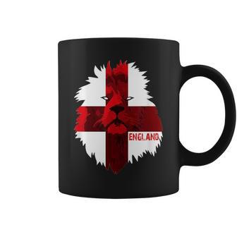 Soccer Team England National Pride Lion Flag T Coffee Mug | Mazezy