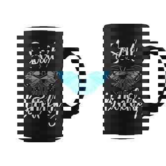 Social Butterfly Behavior Extroverted Extrovert Coffee Mug - Thegiftio