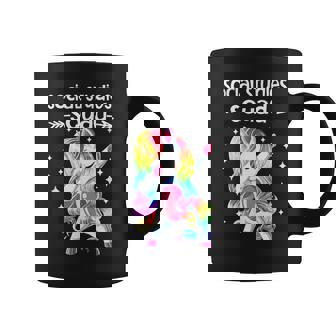 Social Studies Squad Dabbing Unicorn Teacher Coffee Mug | Mazezy