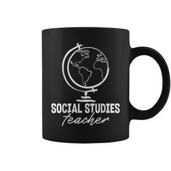 Social Studies Teacher Appreciation Teaching Coffee Mug | Mazezy