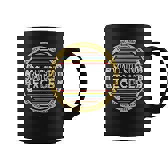 Social Studies Teacher Profession Birthday Coffee Mug | Mazezy