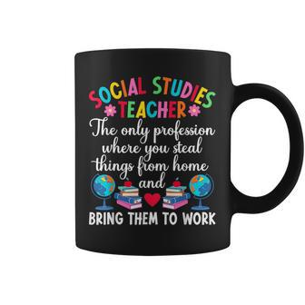 Social Studies Teacher Funny Social Studies Teaching Gifts For Teacher Funny Gifts Coffee Mug | Mazezy