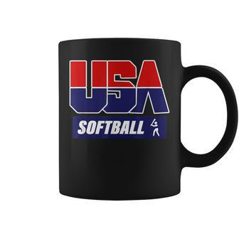 Softball 2021 Souvenir Usa Coffee Mug | Mazezy