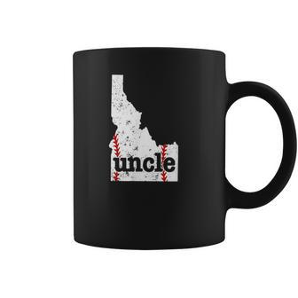 Softball Uncle Idaho Baseball Uncle Coffee Mug | Mazezy
