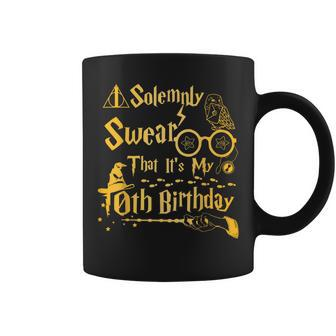 I Solemnly Swear That It S My 10Th Birthday Coffee Mug - Thegiftio UK