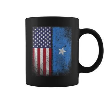 Somali American Flag Somalia Usa Somalian America Coffee Mug | Mazezy DE
