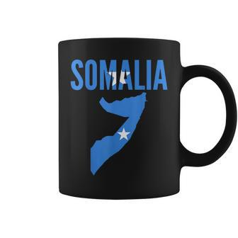 Somali Somalia Country Map Flag Coffee Mug | Mazezy