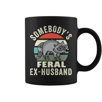 Somebodys Feral Ex-Husband Wild Divorce Couple Break Up Coffee Mug | Mazezy