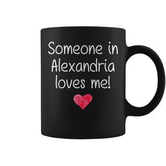Someone In Alexandria Va Virginia Loves Me City Home Coffee Mug | Mazezy