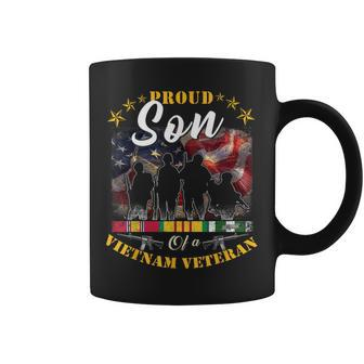 Son Of A Vietnam Veteran Im Proud My Dad Coffee Mug | Mazezy