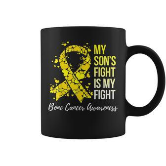 My Son’S Fight Is My Fight Bone Cancer Awareness Coffee Mug | Mazezy