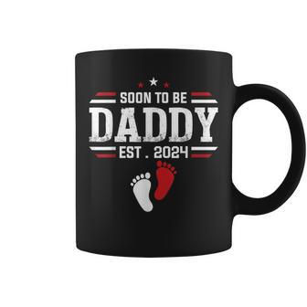 Soon To Be Daddy 2024 New Dad 2024 First Time Dad Coffee Mug - Thegiftio UK