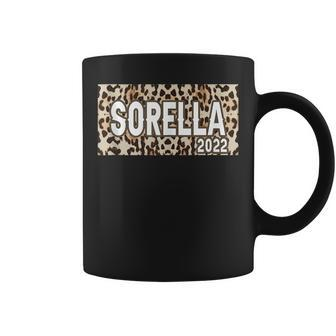 Sorella 2022 New Sister Announcement Italian Sister Leopard Coffee Mug | Mazezy