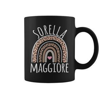 Sorella Maggiore Older Sister Italian Announcement Coffee Mug | Mazezy