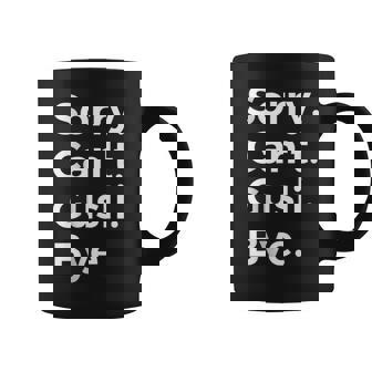 Sorry Can't Gusli Bye Musical Instrument Music Musical Coffee Mug | Mazezy