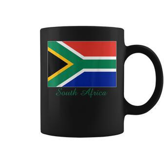South Africa African Flag Souvenir Coffee Mug | Mazezy
