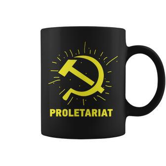 Soviet Union Hammer And Sickle Proletariat Russian T Coffee Mug | Mazezy