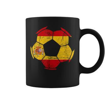 Spain Soccer Ball Spanish Pride Spanish Flag Espanol Spain Coffee Mug | Mazezy