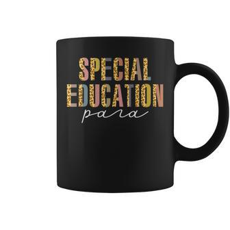 Special Education Para Teacher Paraprofessional Paraeducator Coffee Mug | Mazezy