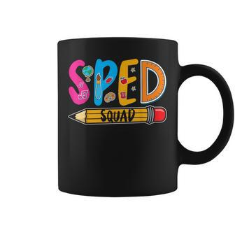 Special Education Teacher Sped Squad Sped Teacher Coffee Mug - Seseable