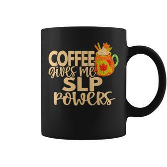 Speech Therapy Fall Spice Thanksgiving For Slp And Coffee For Coffee Lovers Coffee Mug | Mazezy