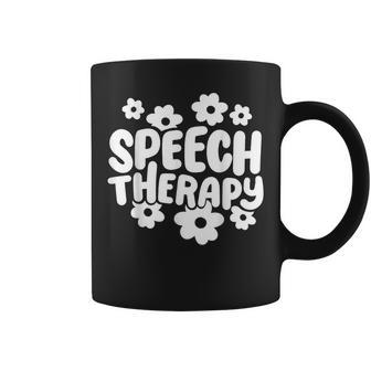 Speech Therapy Therapist Speech Language Pathologist Coffee Mug - Monsterry CA
