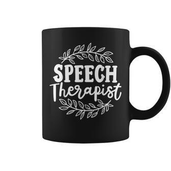 Speech Therapy Therapist Speech Language Pathologist Coffee Mug - Seseable