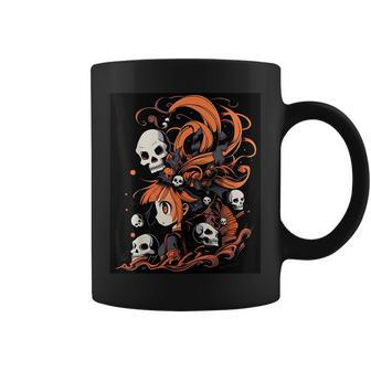 Spellbinding Sorcery Halloween Witch Illustration Coffee Mug | Mazezy