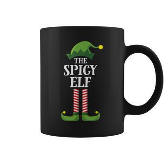 Spicy Elf Matching Family Group Christmas Party Elf Coffee Mug - Thegiftio UK
