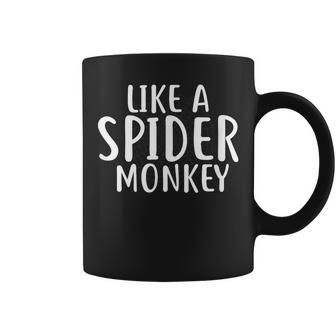 Like A Spider Monkey Cute Spider Monkey Coffee Mug | Mazezy