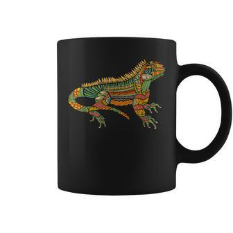 Spiritual Iguana Magical Ornamental Reptile & Lizard Coffee Mug | Mazezy