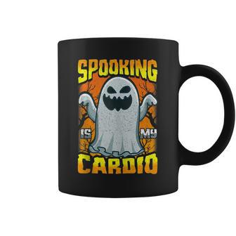 Spooking Is My Cardio Halloween Workout Gym Fitness Exercise Exercise Funny Gifts Coffee Mug | Mazezy