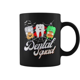 Spooky Dental Squad Trick Or Th Dentist Assistant Hygiene Coffee Mug | Mazezy AU