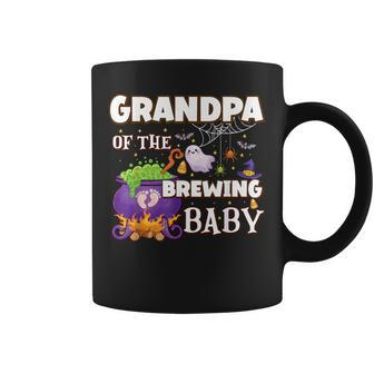 Spooky Grandpa Of Brewing Baby Halloween Theme Baby Shower Coffee Mug - Thegiftio UK