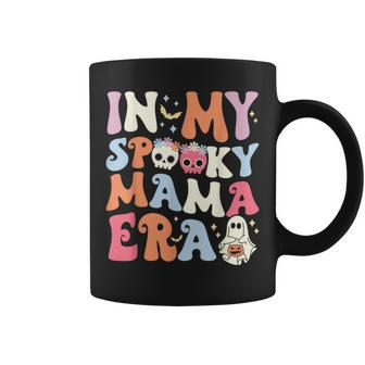 In My Spooky Mama Era Halloween Groovy Witchy Spooky Mom Coffee Mug - Seseable