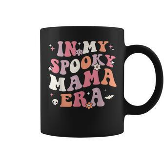 In My Spooky Mama Era Retro Halloween Witchy One Spooky Mom Coffee Mug | Mazezy DE