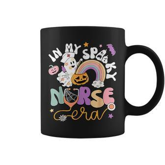 In My Spooky Nurse Era Halloween Rainbow Scary Horror Coffee Mug - Monsterry