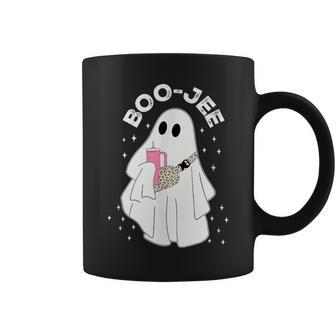 Spooky Season Cute Ghost Halloween Costume Boujee Boo-Jee Coffee Mug - Thegiftio UK