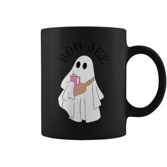 Spooky Season Cute Halloween Ghost Boujee Boo Jee Coffee Mug | Mazezy