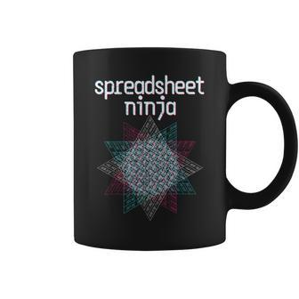 Spreadsheet Ninja Nerdy Data Scientist Geek Coffee Mug | Mazezy