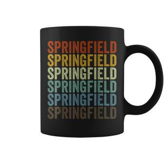 Springfield City Retro Coffee Mug - Monsterry UK