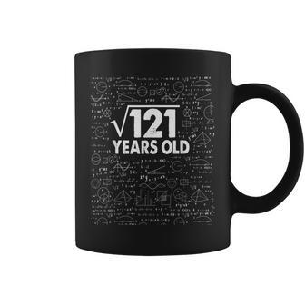 Square Root Of 121 11Th Birthday 11 Years Old Math Math Funny Gifts Coffee Mug | Mazezy