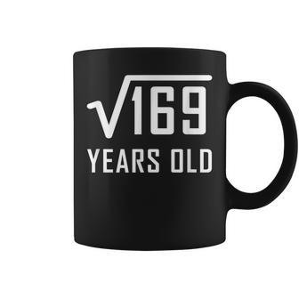 Square Root Of 169 13 Years Old 13Th Birthday Coffee Mug | Mazezy