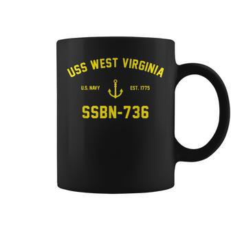 Ssbn736 Uss West Virginia Coffee Mug | Mazezy