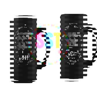 Sst Team Social Teacher Studies Funny Back To Shool Gifts For Teacher Funny Gifts Coffee Mug | Mazezy