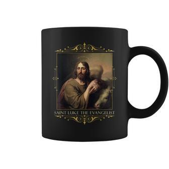St Luke The Evangelist Prayer Patron Artists Catholic Saint Coffee Mug | Mazezy