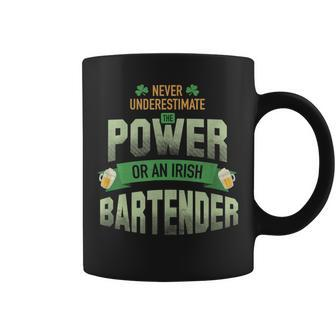 St Patrick's Day Bartender Ideas Never Underestimate Coffee Mug - Seseable