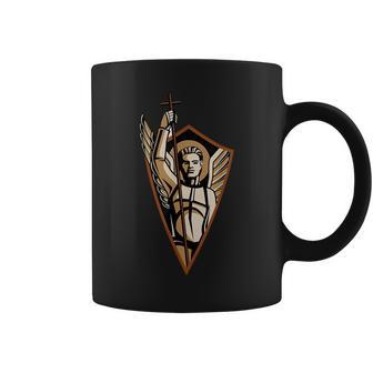 St Saint Michael The Archangel Catholic Angel Warrior Coffee Mug | Mazezy