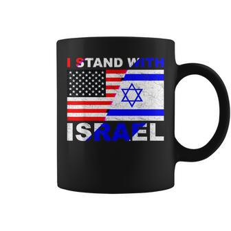 I Stand With Israel Israeli Palestinian Conflict Pro Israel Coffee Mug | Mazezy